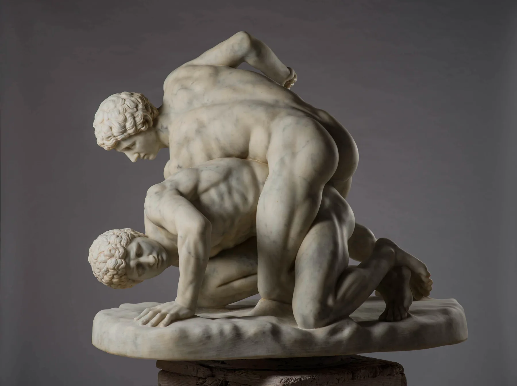 I Lottatori, dal gruppo degli Uffizi